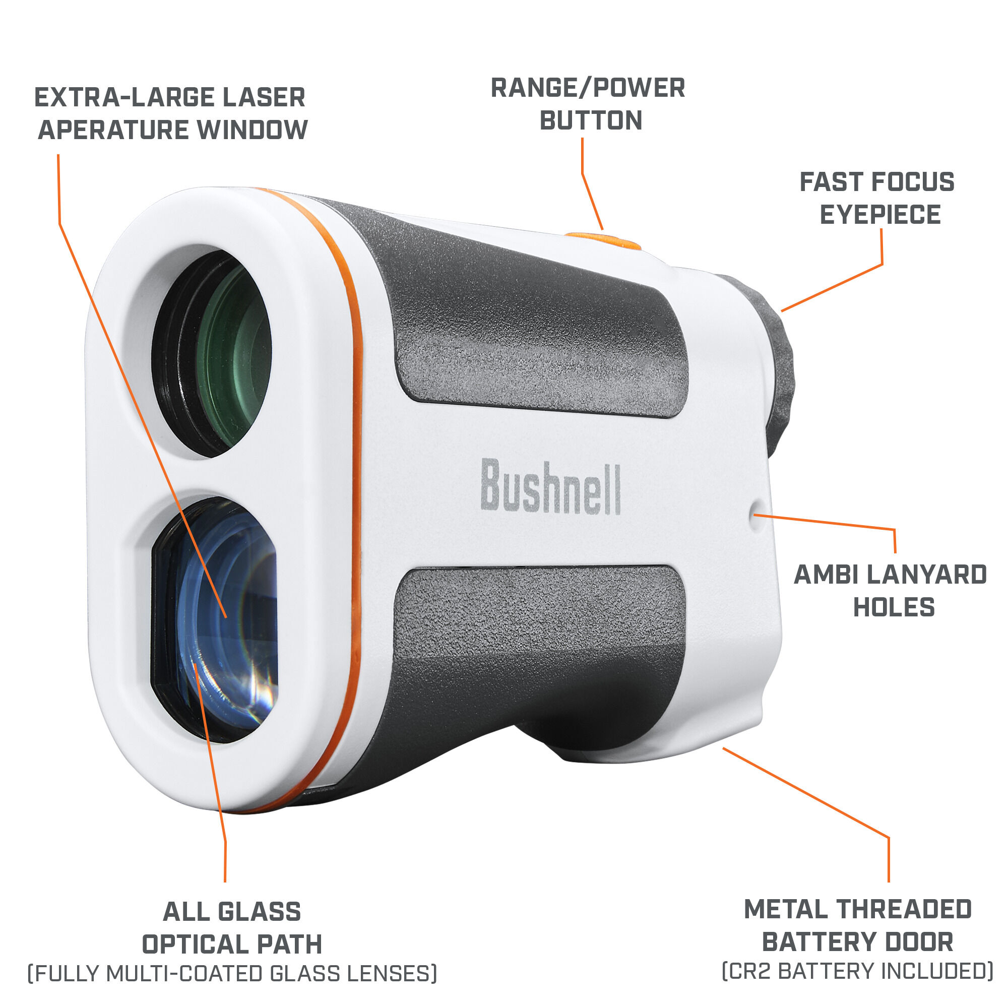 EDGE Disc Golf Laser Rangefinder | Bushnell